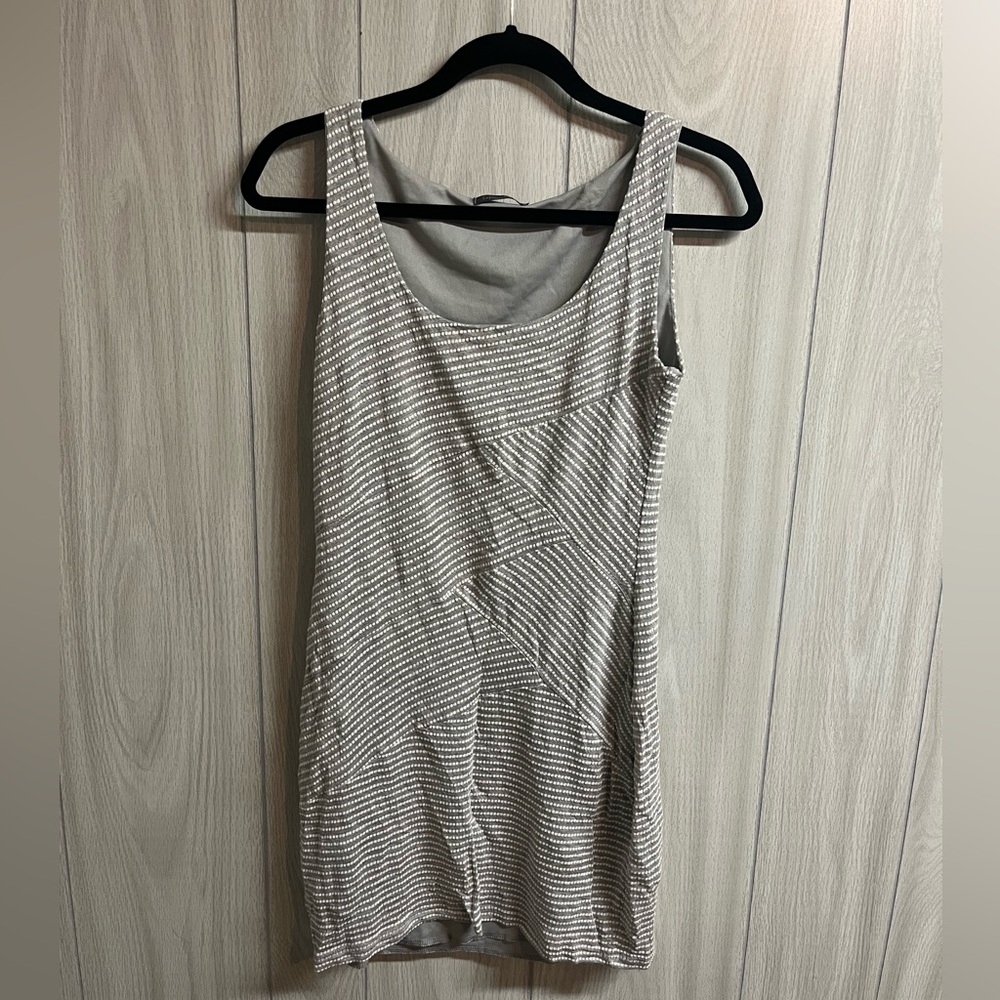 Light grey mini dress